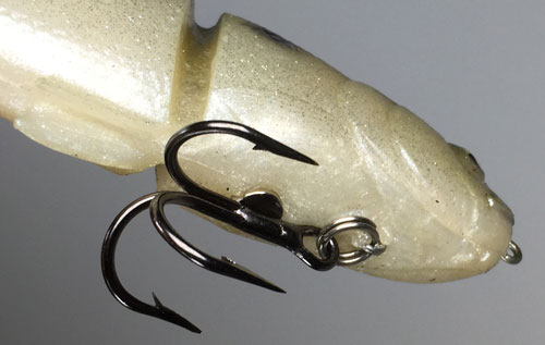 Magnethalterung für den Spezialdrilling der Platinum Swimbait Serie von Castaic.